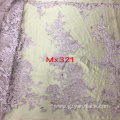 Pink Flower Lace Embroidery Material for Dress